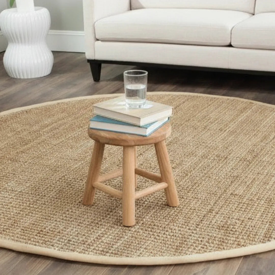 rond sisal vloerkleed