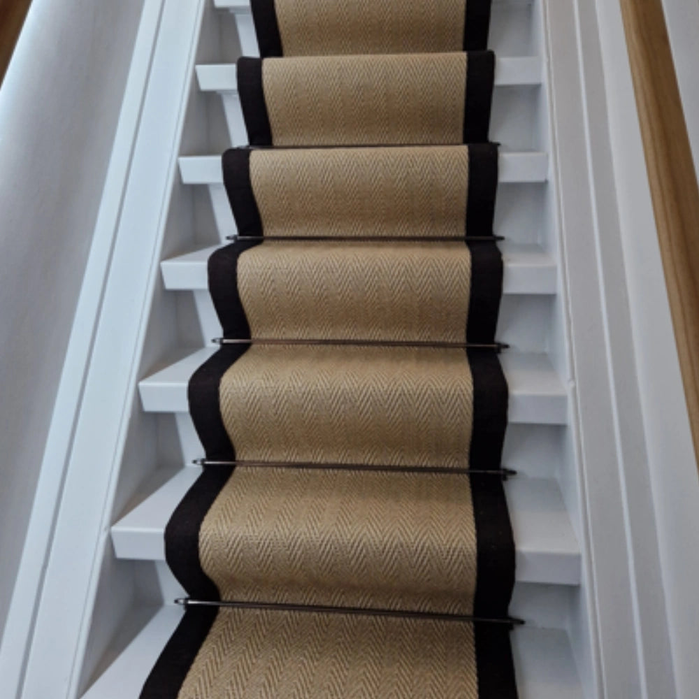 sisal traploper visgraat